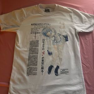 Super cute Rei Ayanami graphic tee🪷🪷🌙